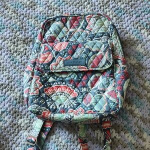 Vera Bradley Multicolor Quilted Backpack